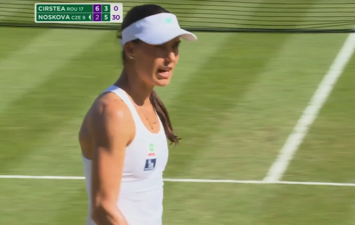 Moment tensionat în duelul Sorana Cîrstea - Linda Nsokova
