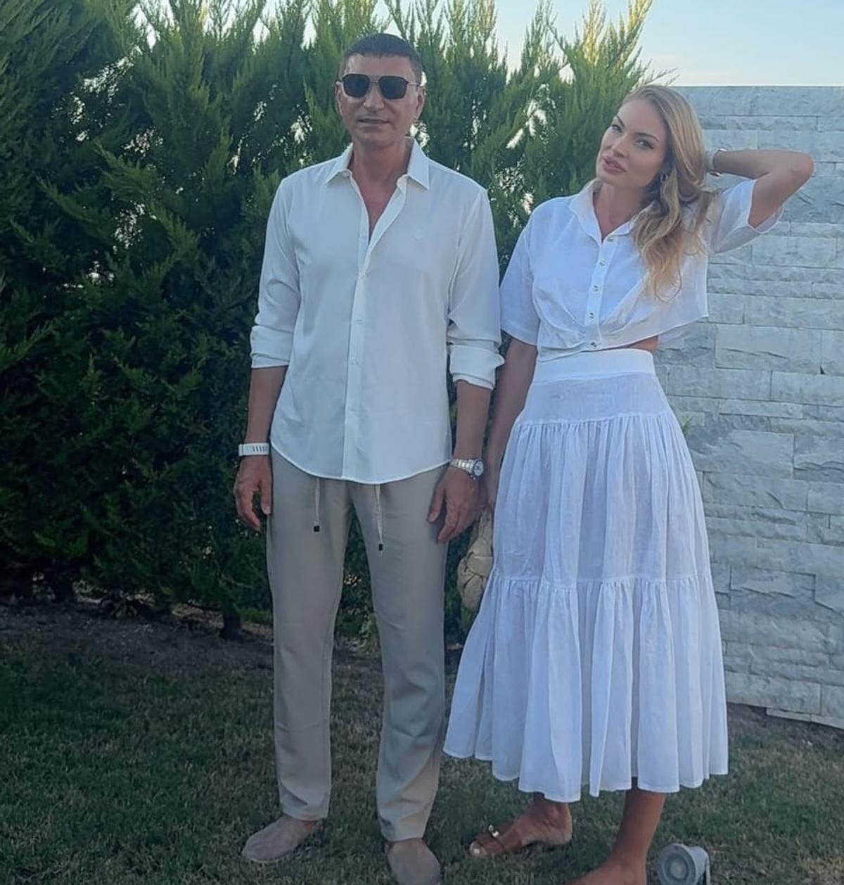 Familia lui Cristi Borcea în vacanță în Grecia