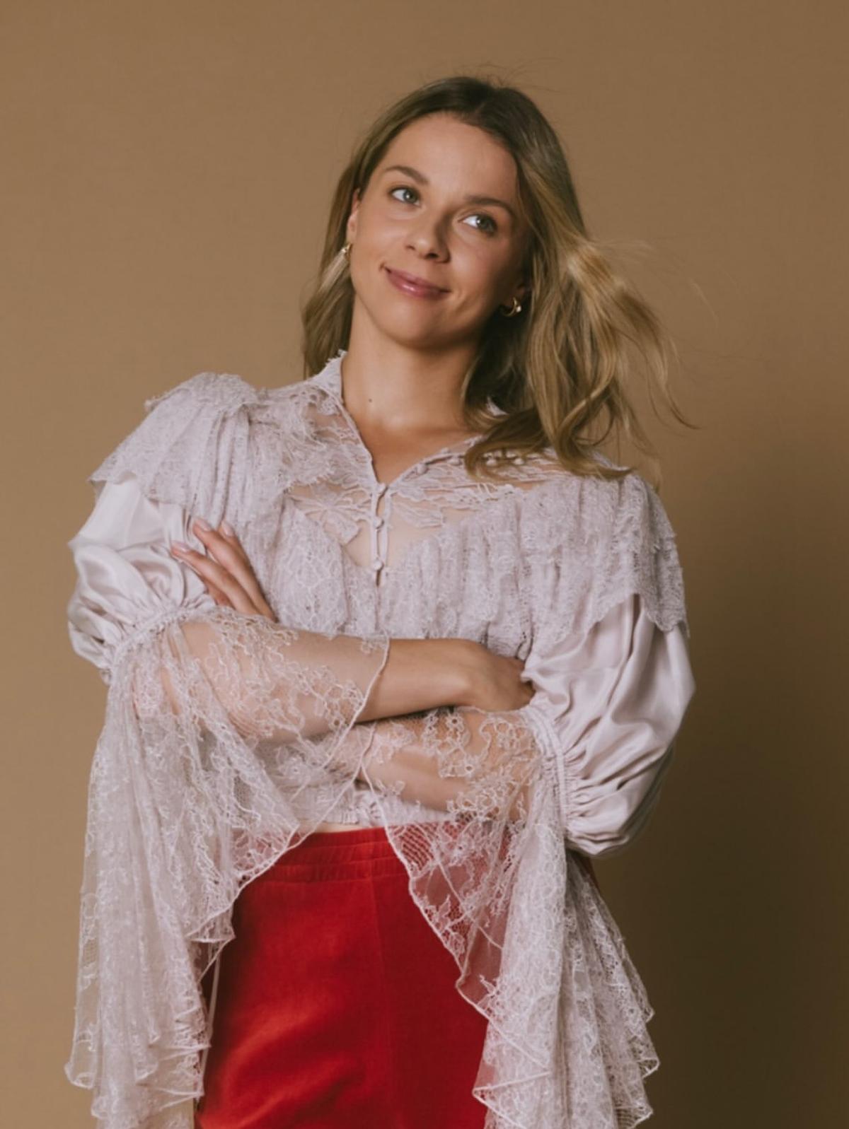 Maja Chwalinska - ședință foto în Vogue