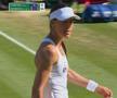 Sorana Cîrstea a răbufnit în setul doi cu Linda Noskova de la Wimbledon: „Sunteți niște inutili toți” / FOTO: Captură TV @Eurosport