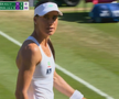 Sorana Cîrstea a răbufnit în setul doi cu Linda Noskova de la Wimbledon: „Sunteți niște inutili toți” / FOTO: Captură TV @Eurosport