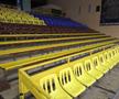 Așa arată azi Sala Sporturilor din Trivale / Sursă foto: Facebook @ Primăria Pitești