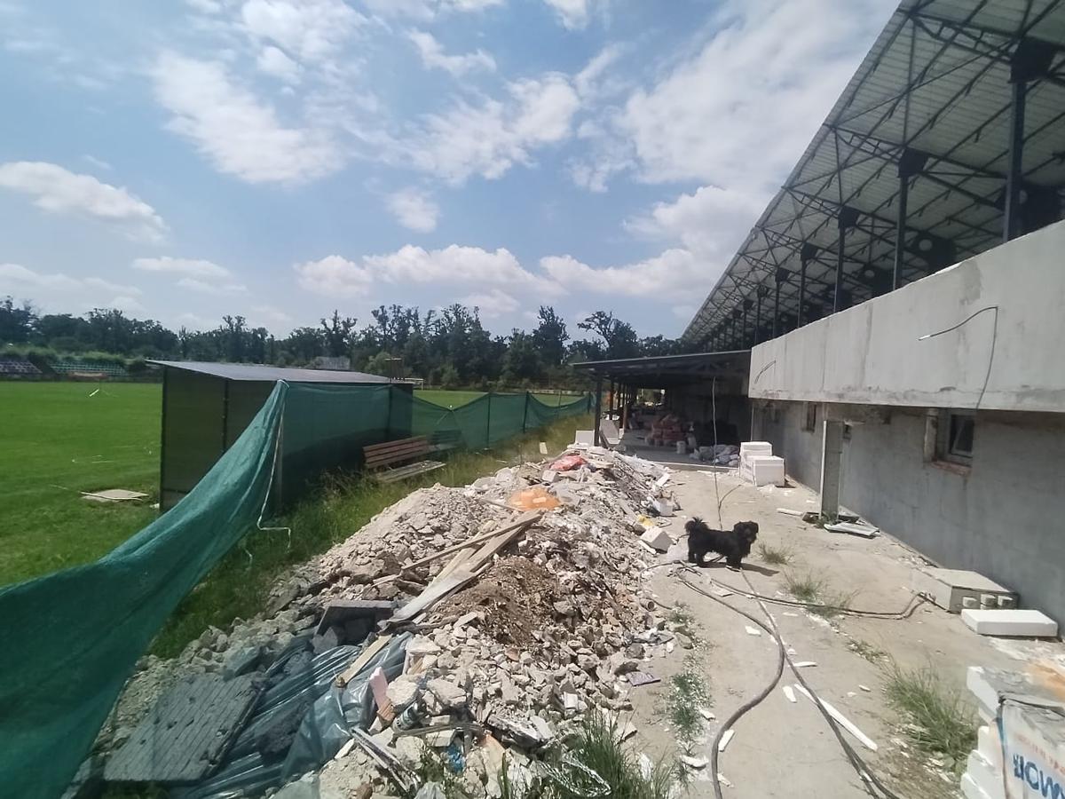 Șantier stadion Plopeni