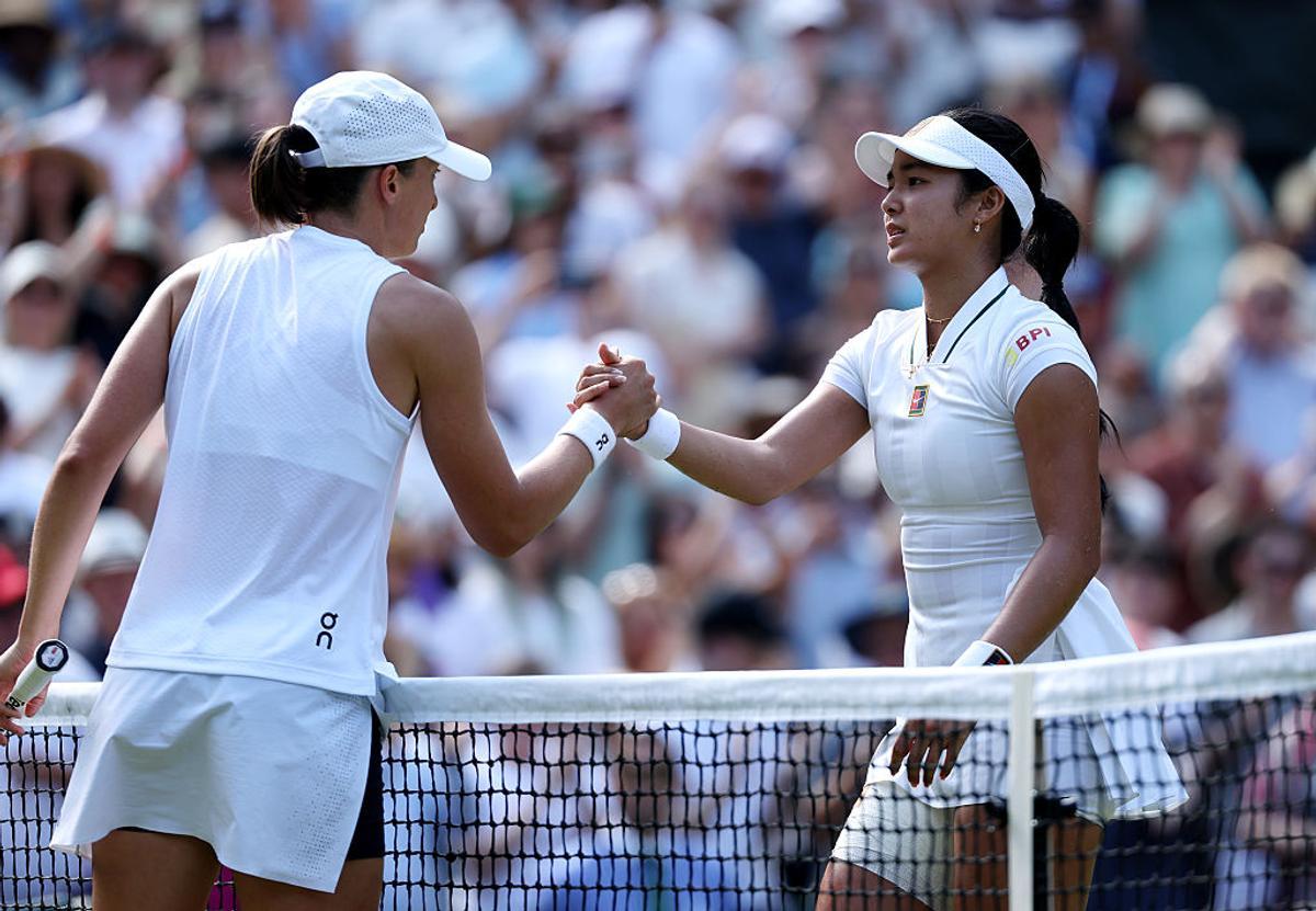 Încă un șoc la Wimbledon: campioana en-titre a fost eliminată în turul al treilea! Imagini excepționale cu bucuria