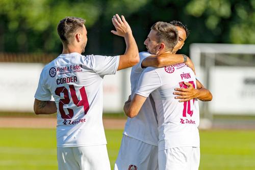 CFR Cluj, remiză cu Olimpija Ljubljana în al doilea amical al verii // FOTO: cfr1907.ro