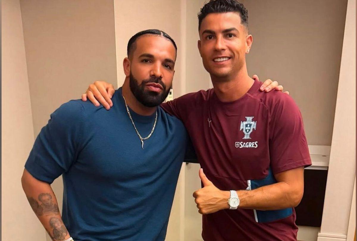 Nu doar fotografia cu Drake a atras atenția » Cristiano Ronaldo a apărut cu un ceas de 700.000 de dolari!