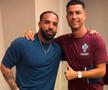 Cristiano Ronaldo și Drake s-au fotografiat împreună