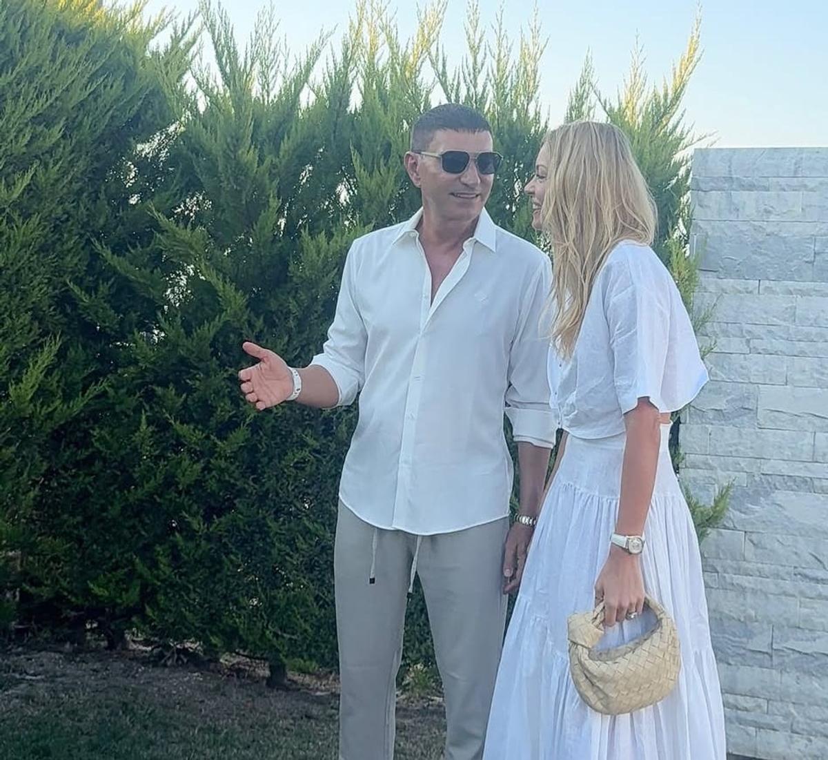Familia lui Cristi Borcea în vacanță în Grecia