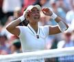 Încă un șoc la Wimbledon: campioana en-titre a fost eliminată în turul al treilea! Imagini excepționale cu bucuria