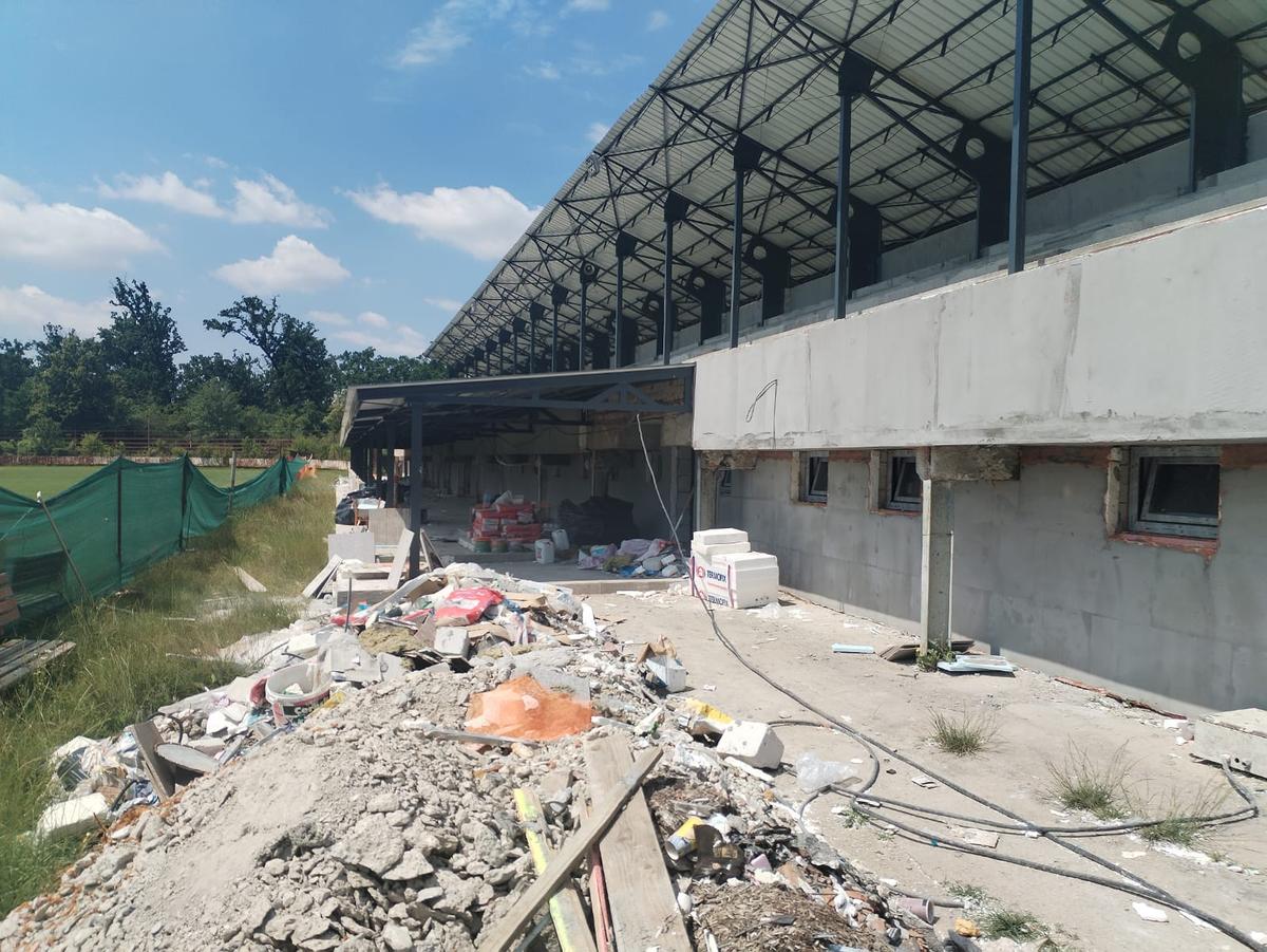 Șantier stadion Plopeni