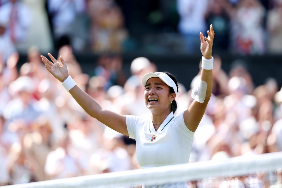 Alexandra Eala s-a calificat în „optimi” la Wimbledon/Foto: Getty Images Încă un șoc la Wimbledon: campioana en-titre a fost eliminată în turul al treilea! Imagini excepționale cu bucuria