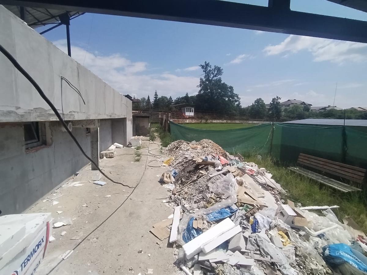 Șantier stadion Plopeni