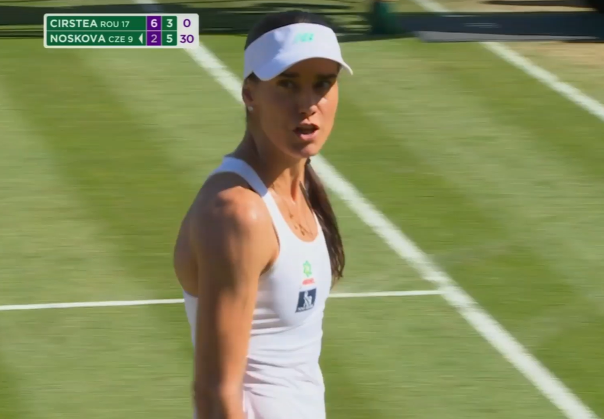 Moment tensionat în duelul Sorana Cîrstea - Linda Nsokova