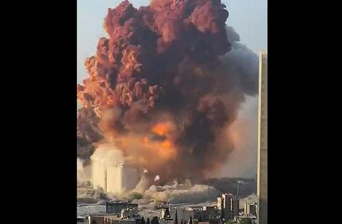 Explozie uriașă în Beirut