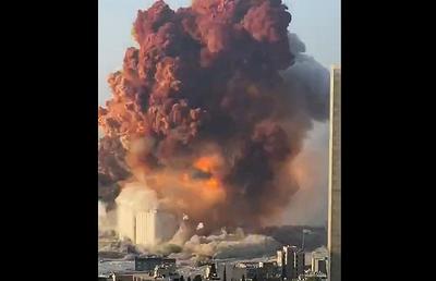 VIDEO Scene șocante în Liban! O explozie uriașă a spulberat Beirutul: „Parcă a fost bomba de la Hiroshima” » Cartiere distruse, clădiri făcute praf, sute de victime