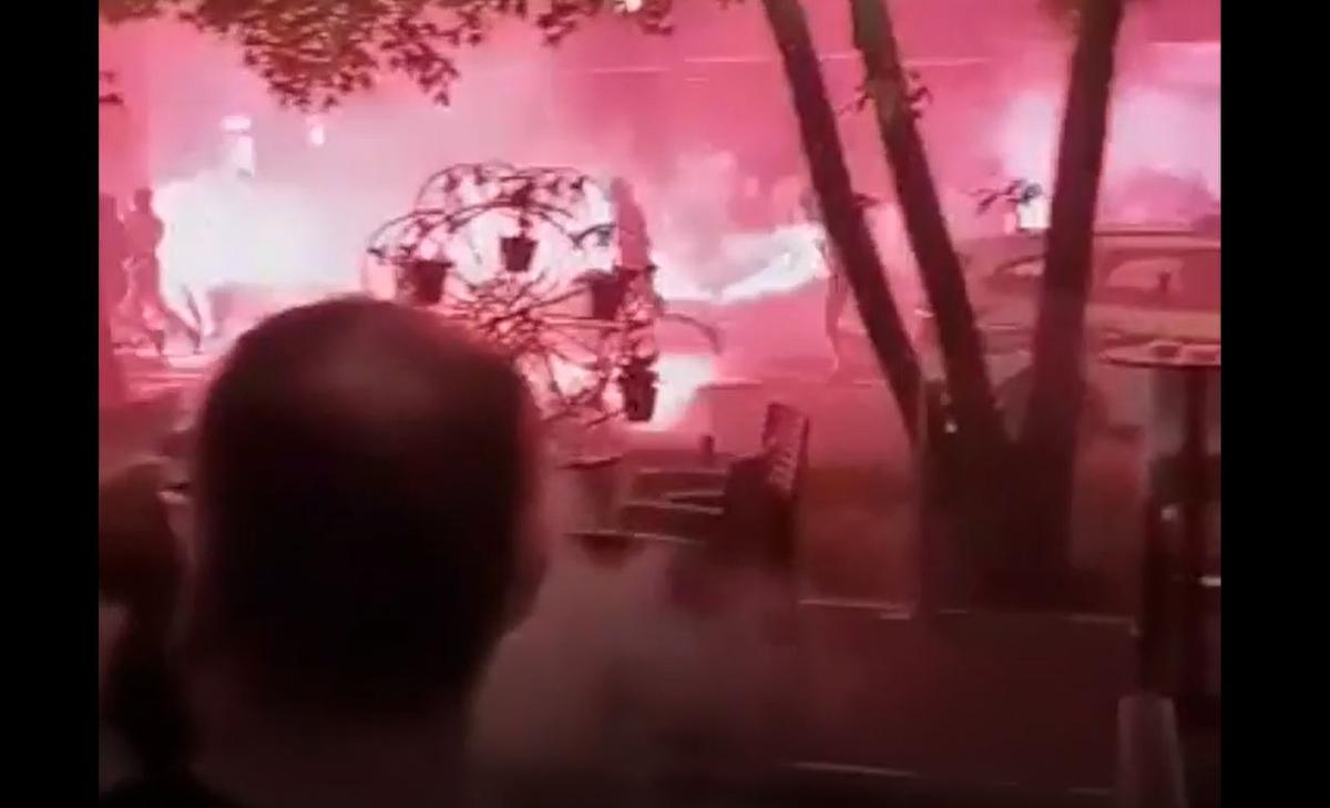 Haos în Liga Campionilor! Ciocnire violentă între cele două galerii: „Horror! A fost ca un Armageddon"