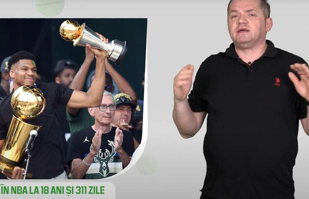 5 minute de sport olimpic - Giannis Antetokounmpo, eroul din NBA