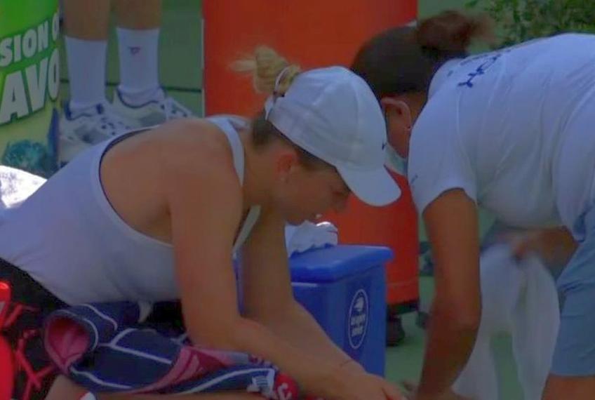 Simona Halep s-a retras de la Washington  / Captură Twitter
