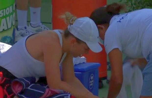 Simona Halep, OUT de la Washington » Ce a observat adversara ei: „Poate din cauza asta nu s-a simțit bine”