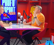 Cătălin Țepelin, redactorul-șef GSP, și Cătălin Oprișan la „Profu' de Sport”