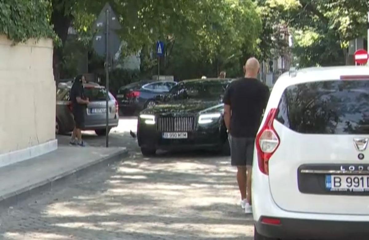 Gigi Becali - Rolls Royce Badge