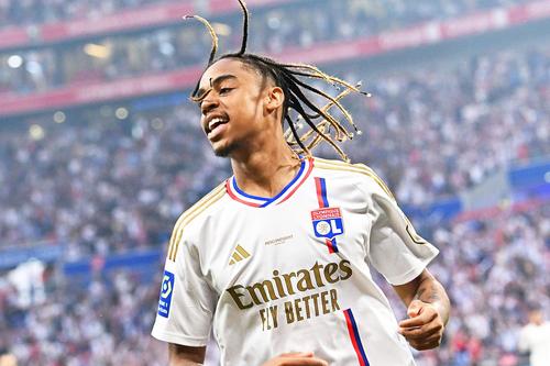 Bradley Barcola de la Olympique Lyon, foto: Imago