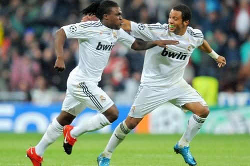 Royston Drenthe, în stânga, la Real Madrid // foto: Guliver/gettyimages