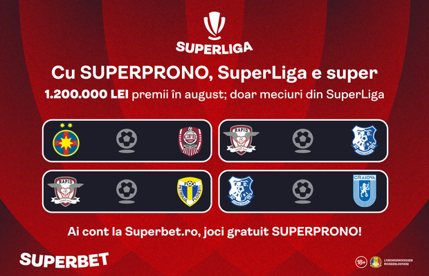 Cu SUPERPRONO, SuperLiga e super