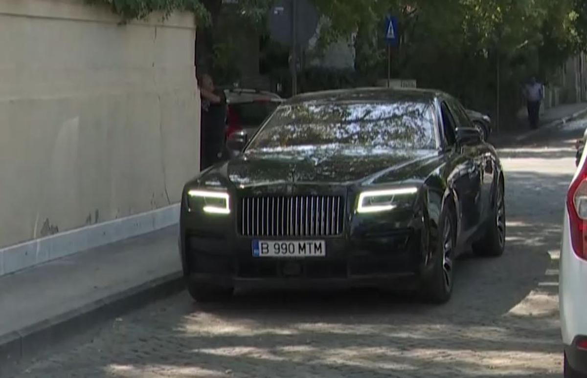 Gigi Becali - Rolls Royce Badge
