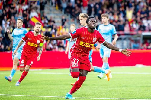 Ernest Nuamah poartă numărul 37 la Nordsjaelland // foto: Imago Images