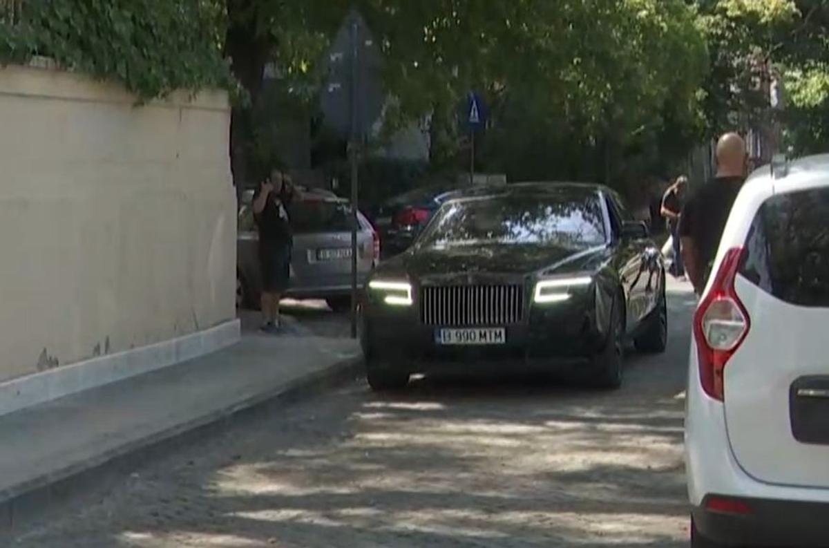 Gigi Becali - Rolls Royce Badge