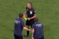 Fază complicată în Universitatea Craiova - Hermannstadt » Penalty dictat cu VAR după o analiză de 3 minute