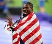 Noah Lyles este cel mai rapid om din lume! Aur la fotofiniș pentru SUA la 100 de metri, proba regină din atletism