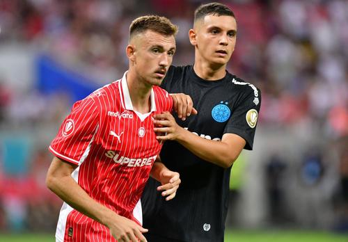 Nikita Stoinov, în tricoul lui Dinamo / FOTO: Gazeta Sporturilor
