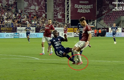 Greșeală mare de arbitraj în Rapid - FC Botoșani » Ce a spus specialistul contactat de GSP