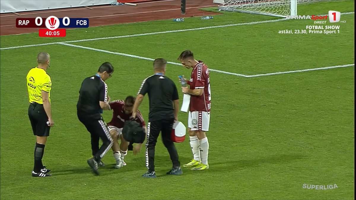 Când va reveni Răzvan Onea, accidentat cu FC Botoșani