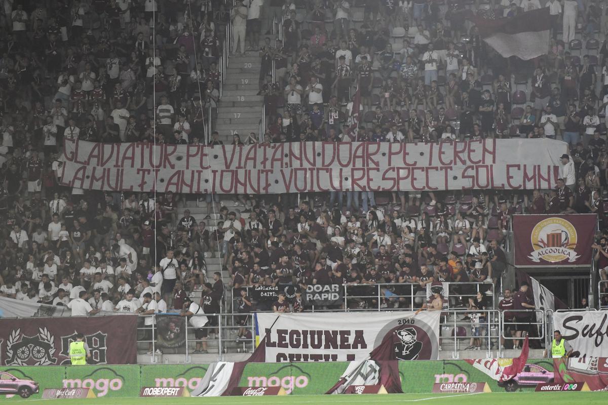 Rapid - FC Botoșani, cadre din meci // Cristi Preda (GSP)