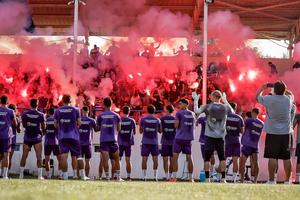 Supriză pentru jucătorii de la Poli Timișoara » Ce au făcut fanii înainte de debutul în Liga 2