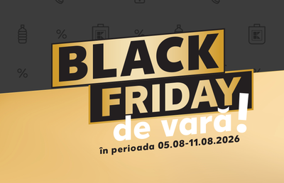 Kaufland dă startul campaniei Black Friday de vară: reduceri de până la 70% la peste 190 de articole