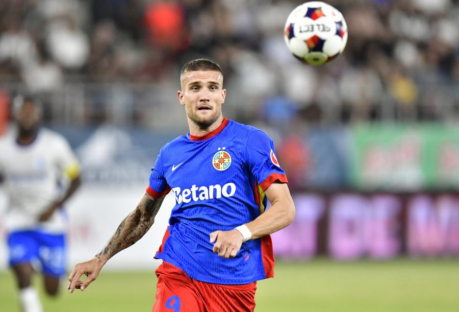 Daniel Bîrligea. Foto: Cristi Preda (GSP.RO) Ce se întâmplă cu accidentații de la FCSB: vești de ultimă oră despre Miculescu, Mihai Popescu și Ofri Arad