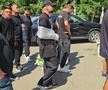 Adrian Ropotan, prima apariție după accidentul cu microbuzul lui Dinamo // FOTO: Marius Mărgărit (GSP)