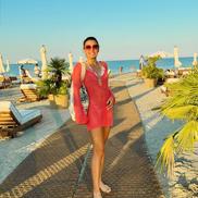 Jaqueline Cristian, vacanță la Mamaia