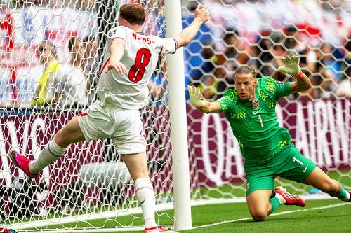 Orjan Nyland, în acțiune la Campionatul Mondial // foto: Imago Images