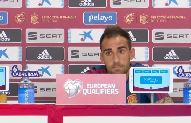 ROMÂNIA - SPANIA // VIDEO Paco Alcacer: „Îmi este mai ușor atunci când am mijlocași atât de valoroși în spatele meu”