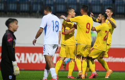 FINLANDA U21 - ROMÂNIA U21 1-3 » Adrian Mutu, debut victorios ca selecționer! Cum arată clasamentul în grupa „tricolorilor”