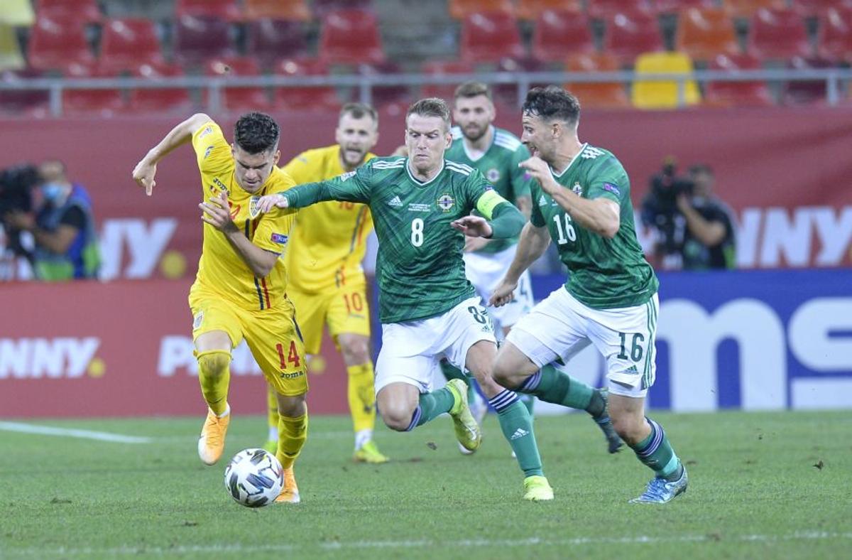 ROMÂNIA - IRLANDA DE NORD 1-1. Denis Alibec, scos din sărite de Ciprian Marica: „Să vină el să joace, toți își dau cu părerea!”