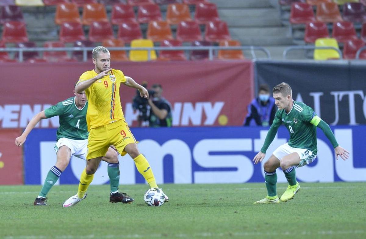 ROMÂNIA - IRLANDA DE NORD 1-1. Denis Alibec, scos din sărite de Ciprian Marica: „Să vină el să joace, toți își dau cu părerea!”