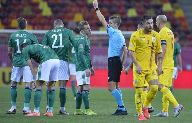 ROMÂNIA - IRLANDA DE NORD 1-1. Un „tricolor”, acuzat de o legendă a nord-irlandezilor: „Se prăbușește de parcă ar fi făcut bucăți”