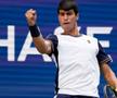 Carlos Alcaraz l-a învins pe Stefanos Tsitsipas / Sursă foto: Twitter US Open