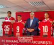 Constantin Nica, în dreapta, prezentat la Dinamo în septembrie 2021 / Sursă foto: Arhivă GSP